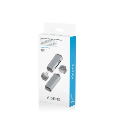 Aisens Lector Tarjetas SD MSD MMC RS-MMC MMCM USBC