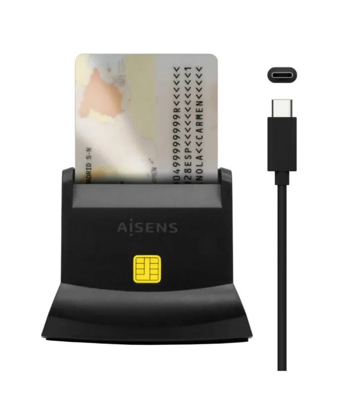 Aisens Lector DNI SIM SD MSD MMC RS-MMC MMC MUSBC