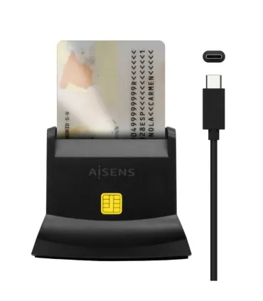 Aisens Lector DNI SIM SD MSD MMC RS-MMC MMC MUSBC