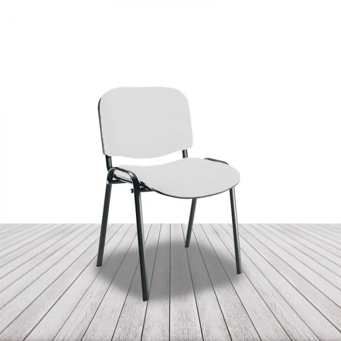 Silla Fissa de Vincolo, de cuatro patas y en diversos colores a elegir, apilable. vista 13