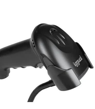 iggual Lector código barras 2D USB gatillo soporte