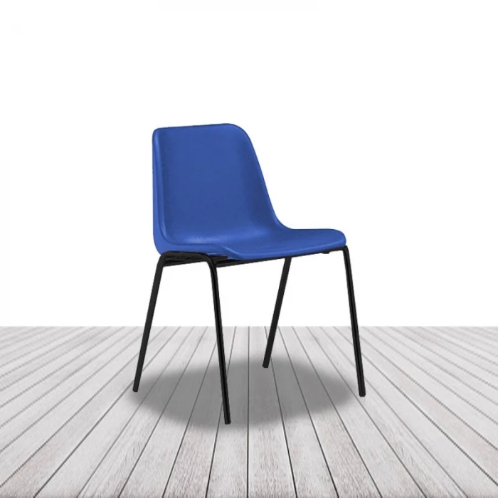 Silla Vicenza de Limobel, de cuatro patas, apilable. vista 2