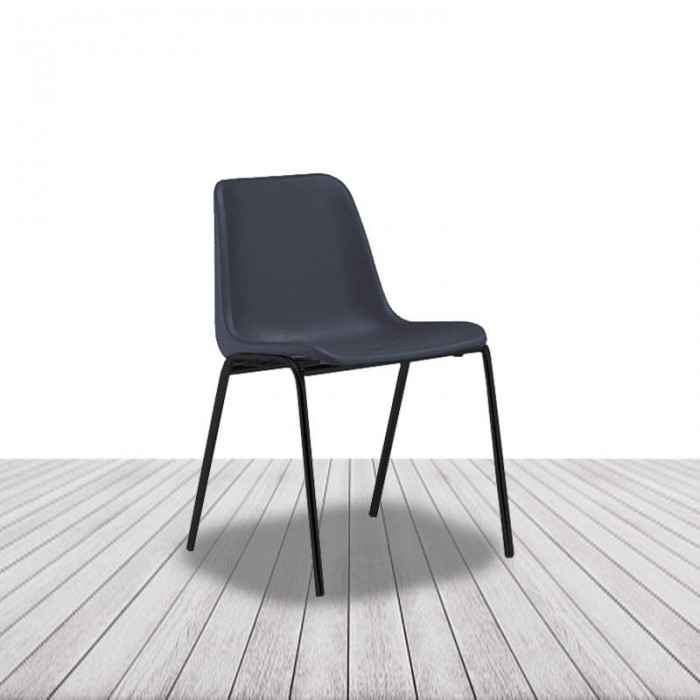 Silla Vicenza de Limobel, de cuatro patas, apilable. vista 5