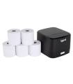 iggual Kit impresora térmica TP EASY 58 + 5 rollos