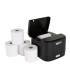 iggual Kit impresora térmica TP EASY 58 + 5 rollos