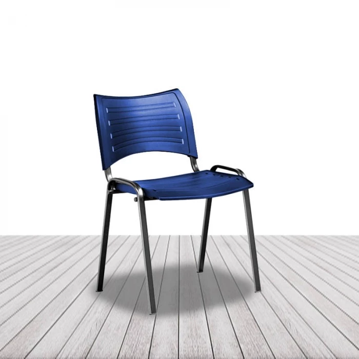 Silla Sena de Limobel, de cuatro patas, apilable. vista 2