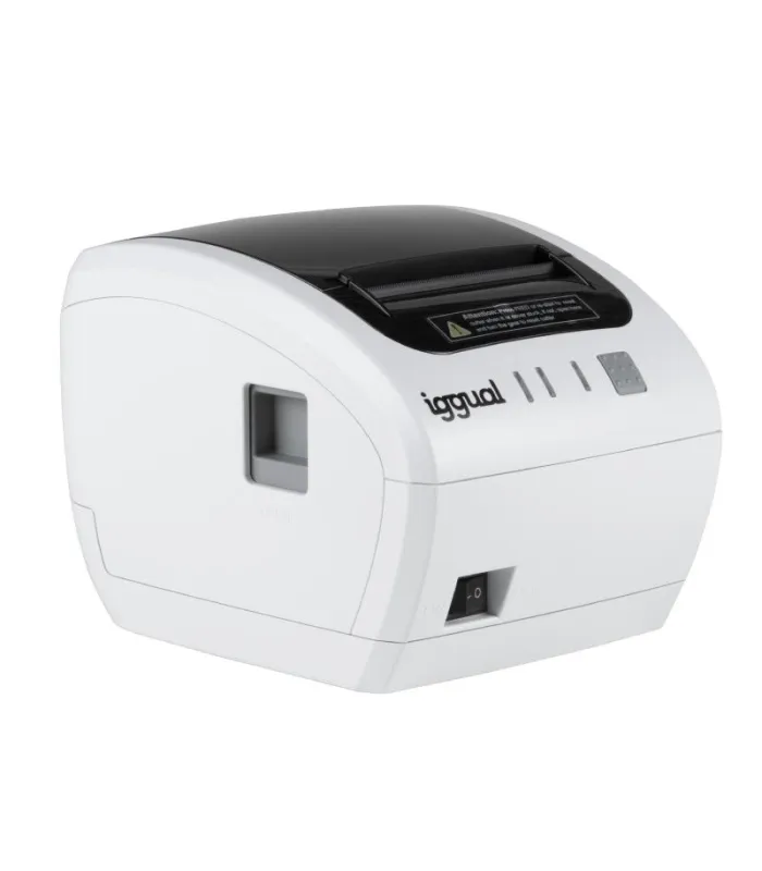 iggual Impresora térmica TP EASY 80W USB+RJ11 blan