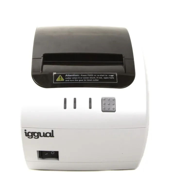 iggual Impresora térmica TP EASY 80W USB+RJ11 blan