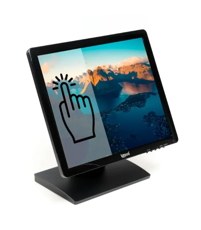 iggual Monitor táctil resistivo 17" USB VGA HDMI