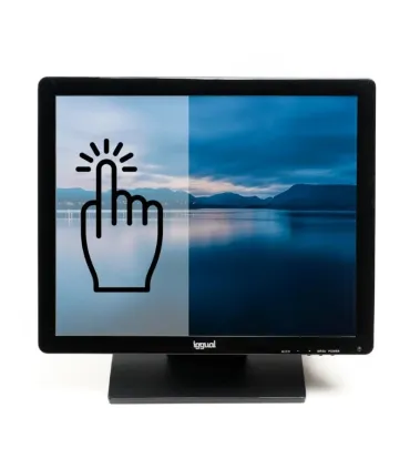 iggual Monitor táctil resistivo 19" USB VGA HDMI