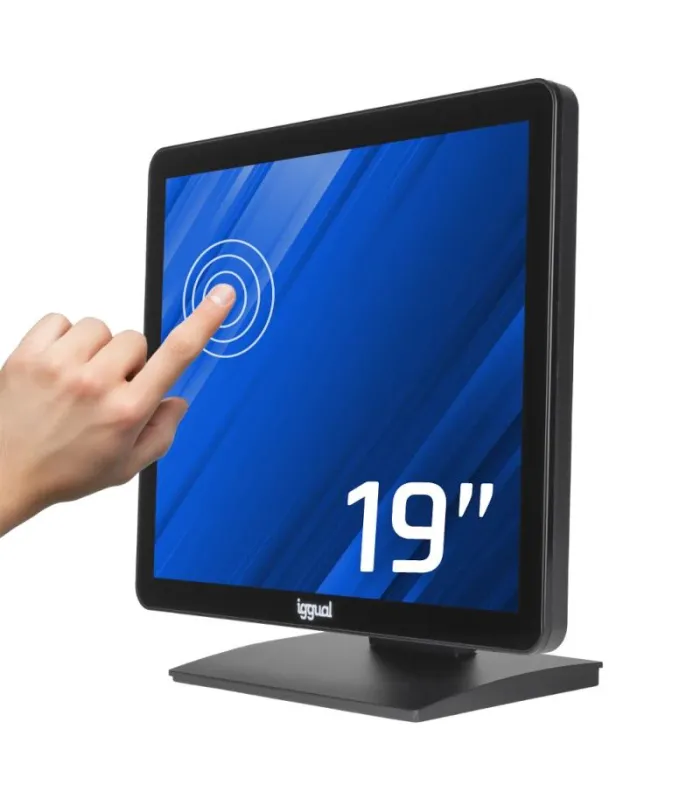 iggual Monitor táctil capacitivo 19" VGA HDMI USB