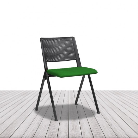 Silla Revolution de Limobel, de cuatro patas sin brazos, apilable. vista 5