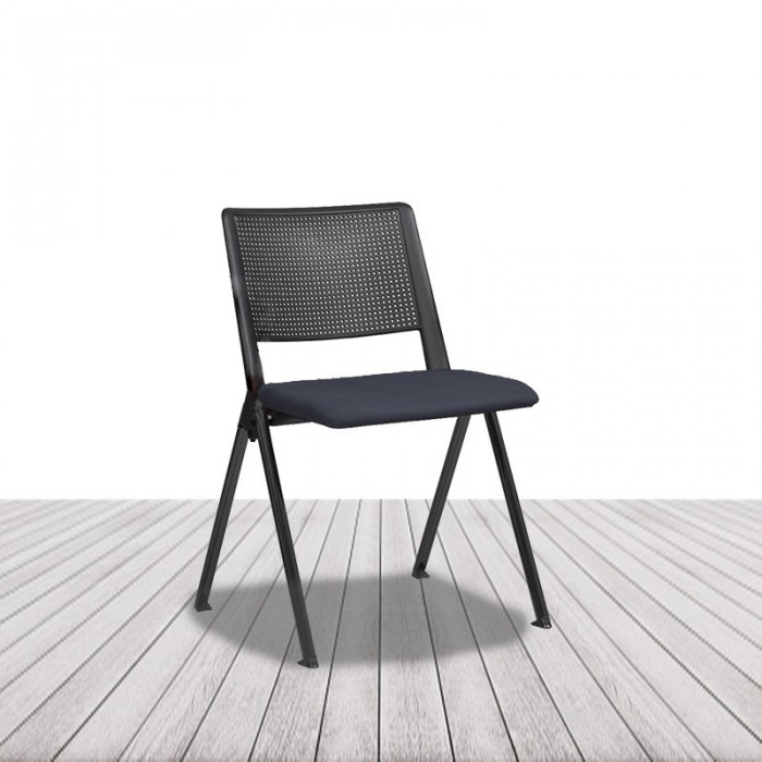 Silla Revolution de Limobel, de cuatro patas sin brazos, apilable. vista 6