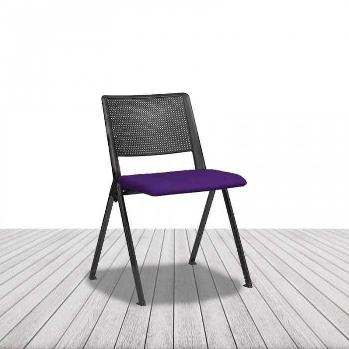 Silla Revolution de Limobel, de cuatro patas sin brazos, apilable. vista 8