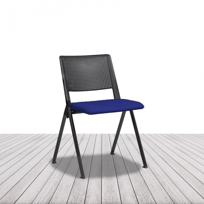 Silla Revolution de Limobel, de cuatro patas sin brazos, apilable. vista 9