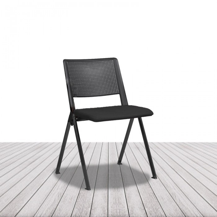 Silla Revolution de Limobel, de cuatro patas sin brazos, apilable. vista 10