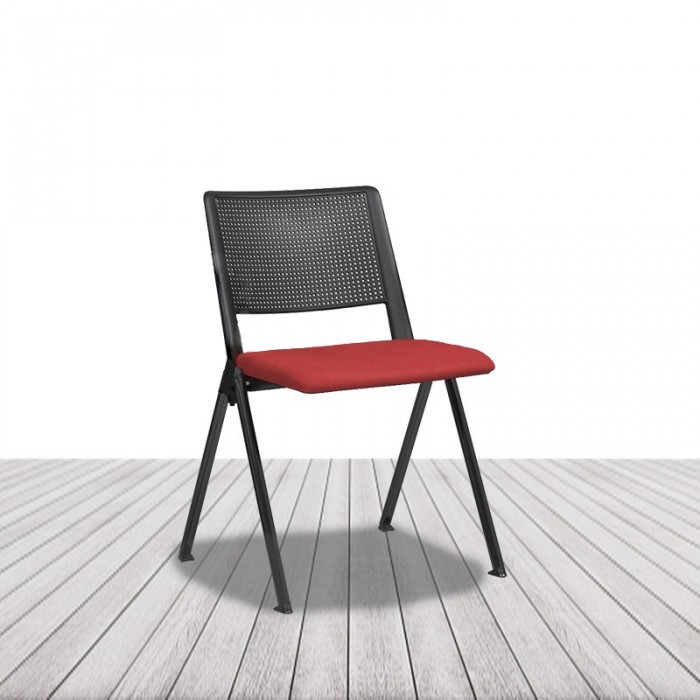 Silla Revolution de Limobel, de cuatro patas sin brazos, apilable. vista 11