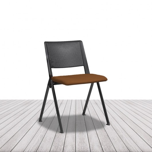 Silla Revolution de Limobel, de cuatro patas sin brazos, apilable. vista 13