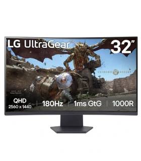 LG 32GS60QC-B  Monitor 32" 180h 1m DP 2xHDMI MM cu