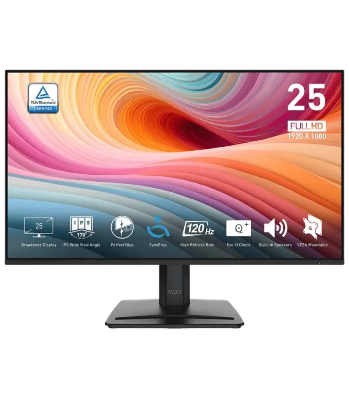 MSI MP251 E2 Monitor 24.5" IPS 120h VGA HDMI DP