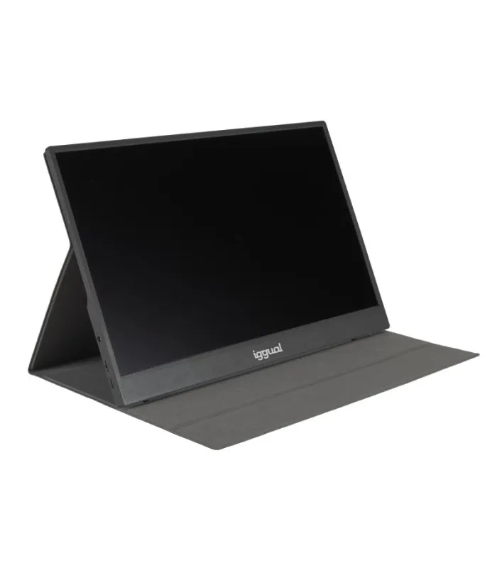 iggual Monitor portátil 15,6" IPS FHD USB-C funda
