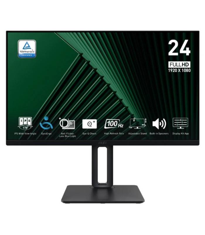 MSI MP245PG Monitor 23.8"100h VGA HDMI DP MM AA