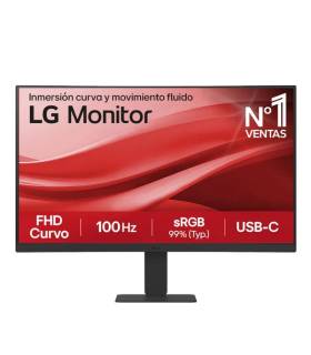 LG 24U421A-B monitor 23.8" FHD 1xHDMI curvo