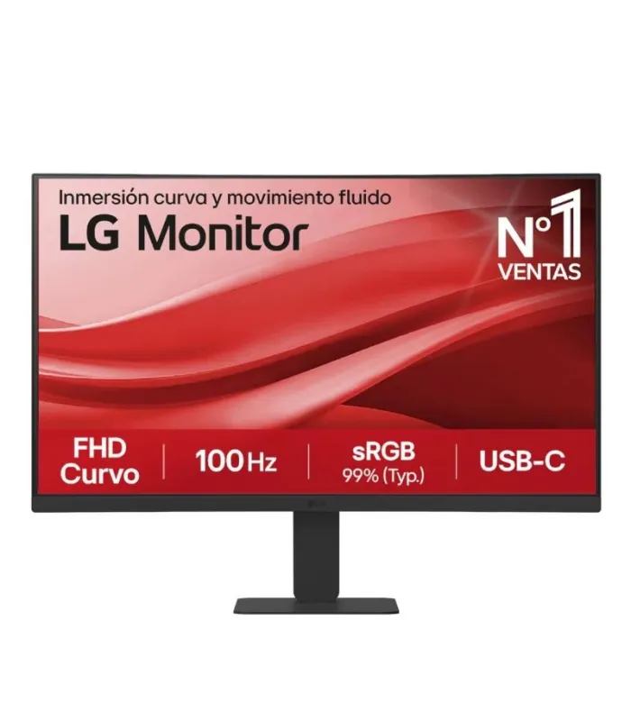 LG 24U421A-B monitor 23.8" FHD 1xHDMI curvo