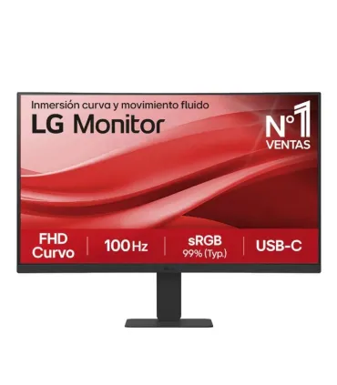 LG 24U421A-B monitor 23.8" FHD 1xHDMI curvo
