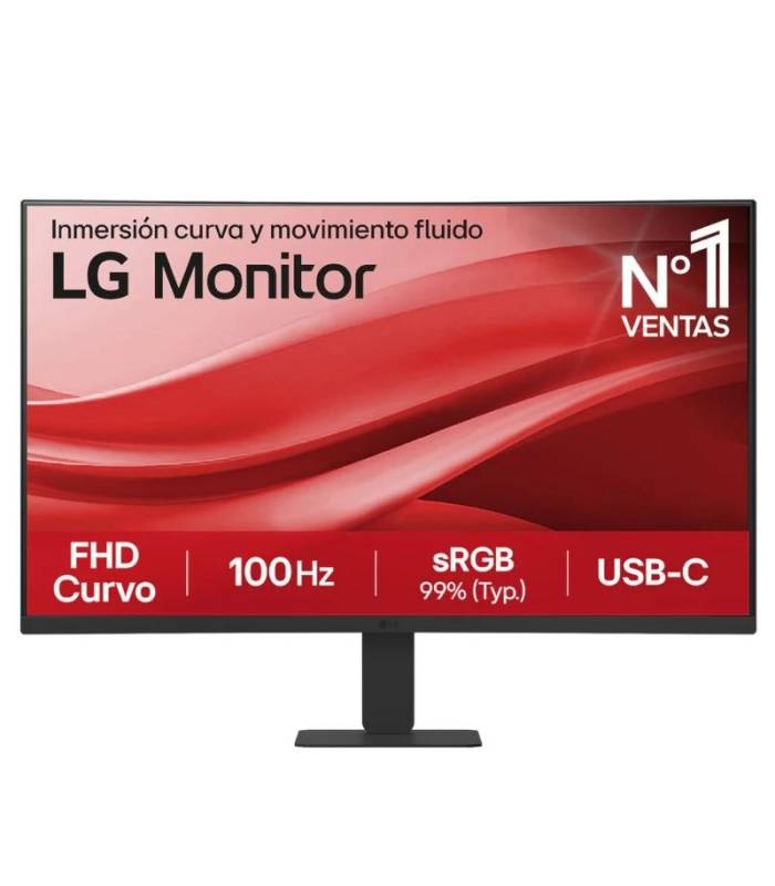 LG 27U421A-B&nbsp; monitor 27" FHD 1xHDMI curvo