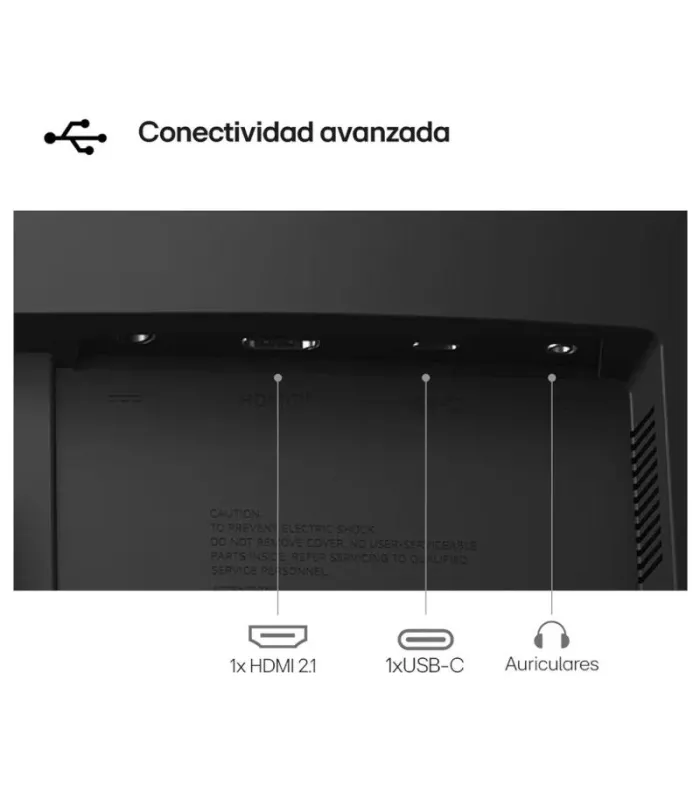 LG 27U421A-B  monitor 27" FHD 1xHDMI curvo