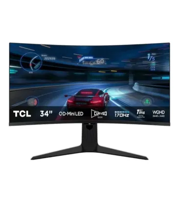 TCL 34R83Q Monitor 34" MiniLed 4K 170Hz 1ms Curv