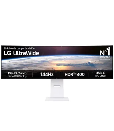 LG 49U950A-W Monitor 49" Dual QHD LED 144 Hz 5 ms