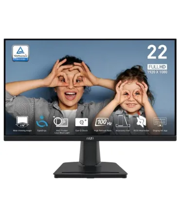 MSI MP225V Monitor 21.5" VA FHD 100hz 1ms VGA HDMI