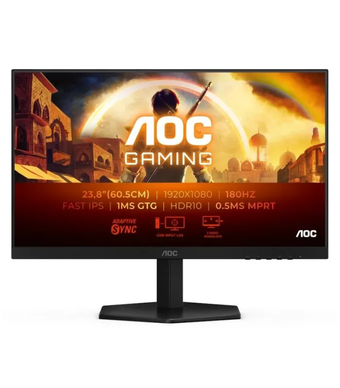 AOC 24G42E Monitor 23.8"IPS FHD 180hz 1ms HDMI DP