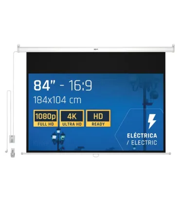 iggual Pantalla eléctrica 16:9 84" 184x104 cm