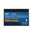 iggual Pantalla eléctrica 16:9 110" 243x137 cm