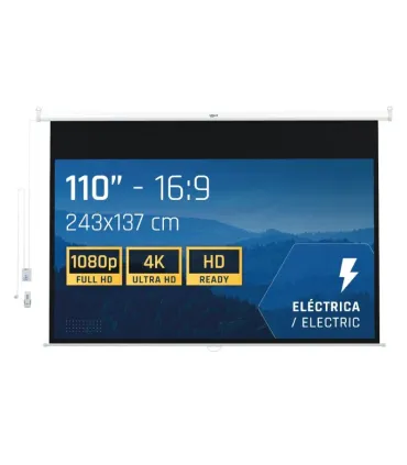iggual Pantalla eléctrica 16:9 110" 243x137 cm