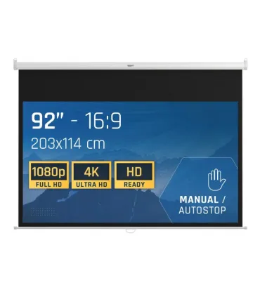 iggual Pantalla manual 16:9 92" 203x114 cm
