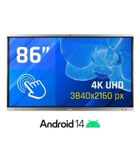 iggual Pantalla interactiva 4K ORCHID 86" Webcam