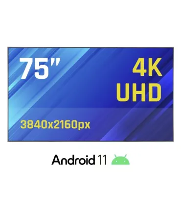 iggual Pantalla señalización 4K 75" Alto Brillo