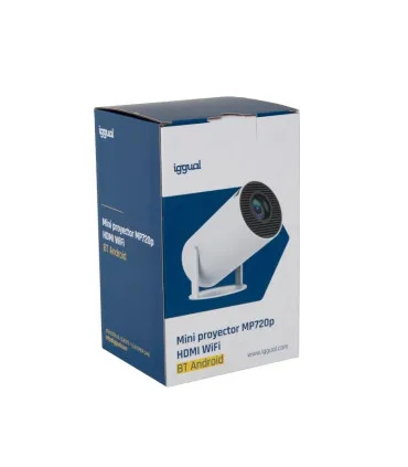 iggual Mini proyector MP720p HDMI WiFi BT Android
