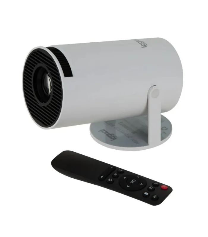 iggual Pack mini proyector + pantalla 120" plegabl