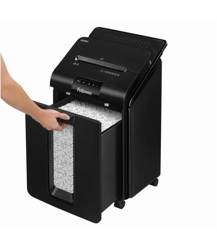 Fellowes Destructora  AutoMx100M  Mini-CORTE4x10mm