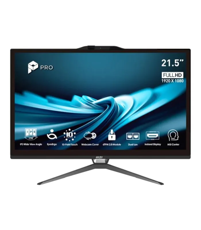 MSI Pro AP222T-449ES i5-14400 8 256 W11P 22" tac.N