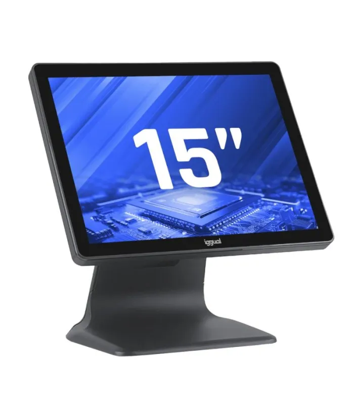 iggual TPV AIO 15" N100 8GB + 256GB 8USB W11Pro