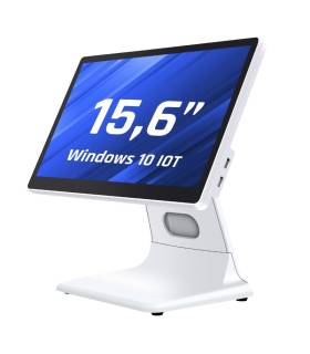 iggual TPV 15,6" 16:9 N100 8+128GB W10IOT blanco