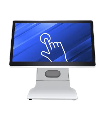 iggual TPV 15,6" 16:9 N100 8+128GB W10IOT blanco