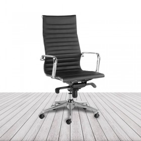 Silla Londres de Euromof, respaldo alto. vista 2