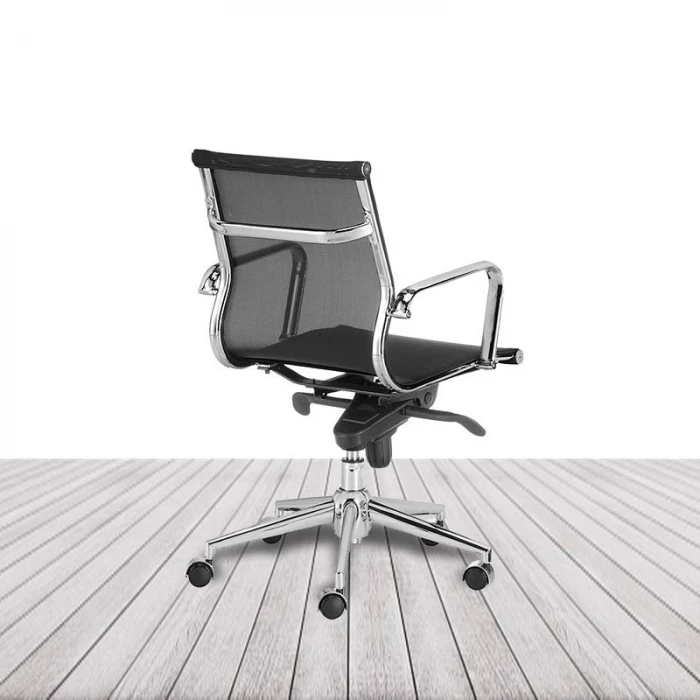 Silla Berlin de Euromof, tejido de malla de respaldo medio. vista 3